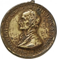 Medaille auf Philipp Melanchthon, 1558