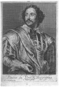 Anthonis van Dyck: Bildnis Paulus Pontius