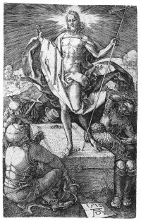 Albrecht Dürer: Kupferstich-Passion – Die Auferstehung