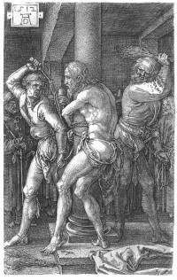 Albrecht Dürer: Kupferstich-Passion – Die Geißelung
