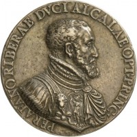 Medaille auf Per Afán de Ribera y Portocarrero, Mitte 16. Jahrhundert