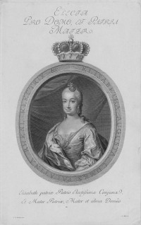 Bildnis Elisabetha Augusta von Pfalz-Sulzbach