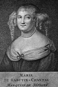 Bildnis Marie de Rabutin-Cantal Marquise de Sévigné