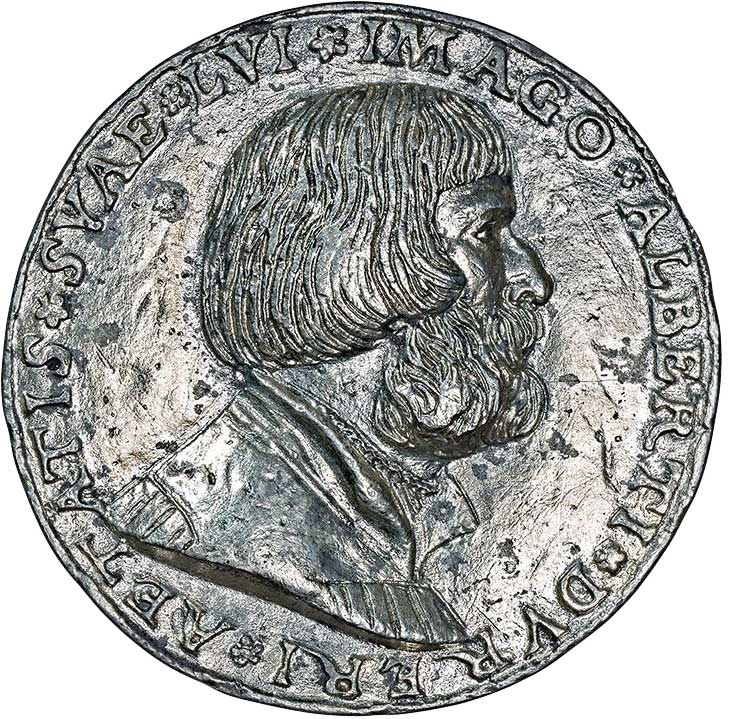 Medaille Auf Den Tod Von Albrecht Durer 1528 Museum Im Melanchthonhaus Bretten Museum Digital Baden Wurttemberg