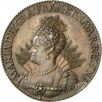 Medaille von Pierre Regnier auf Maria de‘ Medici und die Übernahme der Regentschaft, 1610