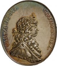 Medaille von Georg Breuer auf König Karl XI. von Schweden, 1665